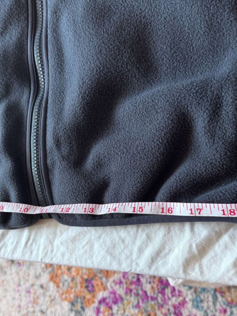 Patagonia Smolder Blue Fleece Vest - Picture 7 of 7